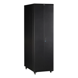  Шкаф коммутационный Lanmaster (TWT-CBB-32U-6X8-G1) напольный 32U 600x800мм пер.дв.стекл задн.дв.спл.стал.лист 2-хст. 2 бок.пан. 800кг черный IP20 