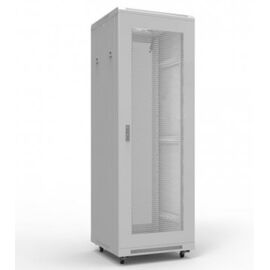  Шкаф коммутационный Rexant 04-3266-211 напольный 32U 600x600мм пер.дв.стекл металл 2 бок.пан. направл.под винты 800кг серый 67кг 230град. 1609мм IP2 