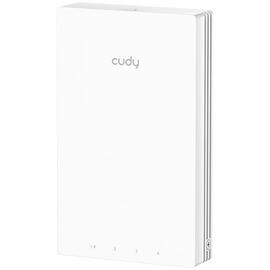  Точка доступа Cudy AP1300 Wall встраиваемая в стену гигабитная Wi-Fi AC1200, 2,4/5ГГц, до 1167Мбит/с, 5х1Гбит/с 