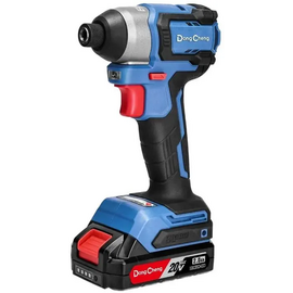  Гайковерт DongCheng DCPL165(Type ADM) аккум. патрон шестигр.1/4" (кейс в комплекте) 