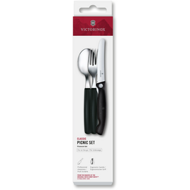  Набор столовых приборов Victorinox Swiss Classic 6.7193.3F набор из 3предм. черный 