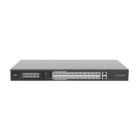  Коммутатор Uniview NSW2020-24T1GT1GC-POE-IN 24x100Mbps POE, 1x11000Mbps, 1x11000Mbps комбо 