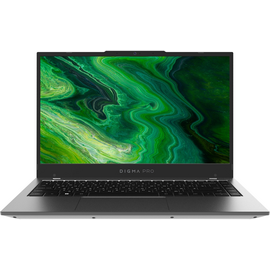  Ноутбук Digma Pro Fortis M DN14R5-ADXW01 Ryzen 5 7430U 16Gb SSD512Gb AMD Radeon Graphics 14.1" IPS FHD (1920x1080) Wind 11 Pro grey WiFi BT Cam 