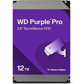  HDD Western Digital Purple Pro (WD122PURP), 12TB, SATA3, Cache 256MB, 7200 rpm 