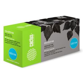  Фотобарабан Cactus CS-CE314A ч/б:14000стр для HP CLJ CP1012 Pro/CP1025 Pro/CP1025nw Pro/CP102 