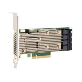  MegaRAID 9460-16I SGL (05-50011-00) PCIe 3.1 x8 LP, SAS/SATA/NVMe, RAID 0,1,5,6,10,50,60, 16port(4 * int SFF8643), 4GB Cache, 3516ROC 