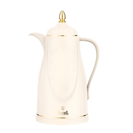  Термос-чайник Rashel R-37/100 1000мл кремовый/золото 