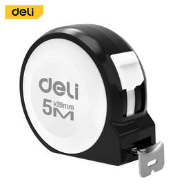  Рулетка Deli Home Series White (H8005A) 5мх19мм, эксклюзивный дизайн 