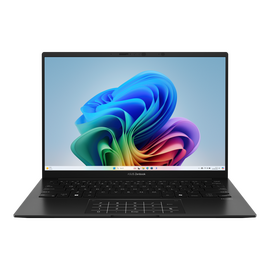  Ноутбук Asus Zenbook 14 UM3406GA-QD009 (90NB17R1-M00650)Ryzen AI 7 445 32Gb SSD1Tb AMD Radeon 840M 14" OLED WUXGA (1920x1200) без ОС black WiFi BT Cam 