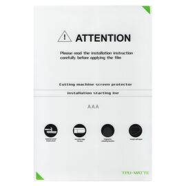  KRUTOFF TPU-12-MATTE for PAD Полиуретановая защитная пленка для планшета (матовая) ЦЕНА ЗА 1 шт. 