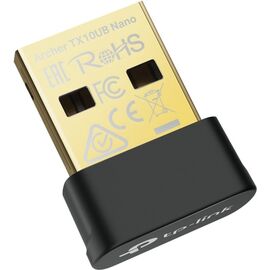  Сетевой адаптер TP-Link Archer TX10UB Nano ультракомпактный двухдиапазонный Wi-Fi AX900 Bluetooth 5.3 