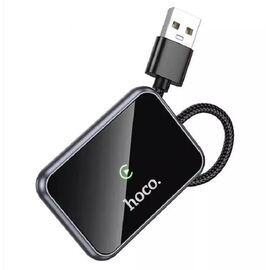  FM трансмиттер HOCO HU1 Way car wireless car play adapter Metal grey 