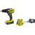  Lрель-шуруповерт Ryobi R18DD3-115S 18В Li-Ion компактн. (5133005301) 