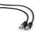  Патч-корд UTP5e, 2 м, литой, многожильный, биметалл CCA, 26AWG, PVC, чёрный CABLEXPERT PP12-2M/BK 