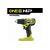  Дрель-шуруповерт RDD18C-0 без аккумулятора в комплекте Ryobi ONE+ HP  5133004979 