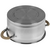  Кастрюля LARA LR02-342 (нерж) серия <Берлин> 3,1л 20x11см капс.дно, шкала, силик.накл, крыш.-дуршлаг 