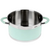  Кастрюля LARA LR02-544 (нерж) mint 24x13см, 5,7л, носик, индукционное дно, крышка с бортом 