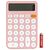  Калькулятор настольный Deli EM124PINK розовый 12-разр. 