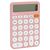  Калькулятор настольный Deli EM124PINK розовый 12-разр. 
