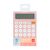  Калькулятор настольный Deli EM124PINK розовый 12-разр. 