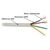  Кабель Lanmaster TWT-TEL4/100-GY 2X2X28AWG 100м серый 