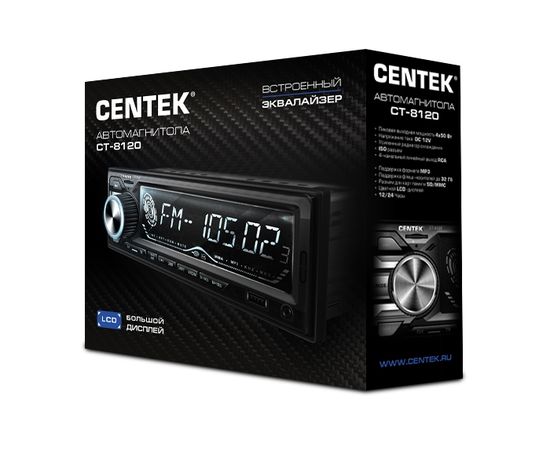  Автомагнитола Centek СТ-8120 