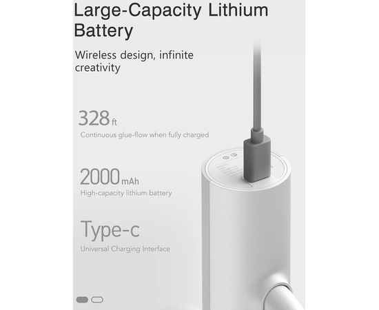  Клеевой пистолет Xiaomi HOTO Little Monkey Electric Glue Beige QWRJQ001 