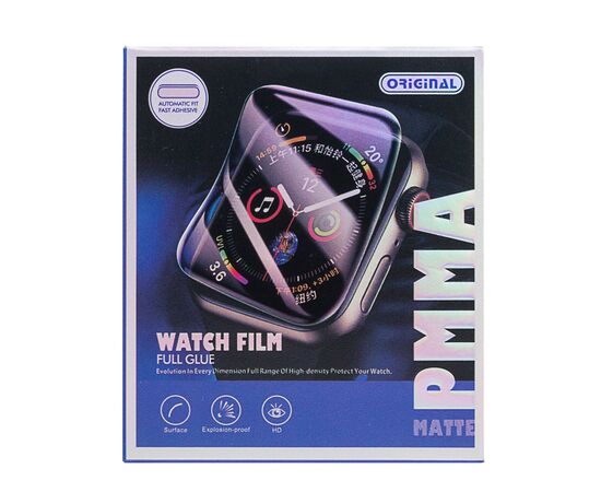  Защитная пленка TPU - Polymer nano для "Apple Watch 45 mm" матовое (black) (202974) 