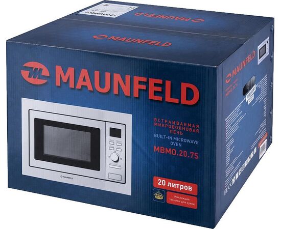  Встраиваемая микроволновая печь Maunfeld MBMO.20.7S нерж 