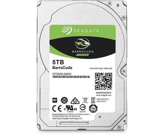  HDD Seagate Original Sata3 5Tb ST5000LM000 Barracuda (5400rpm) 128Mb 2.5" 
