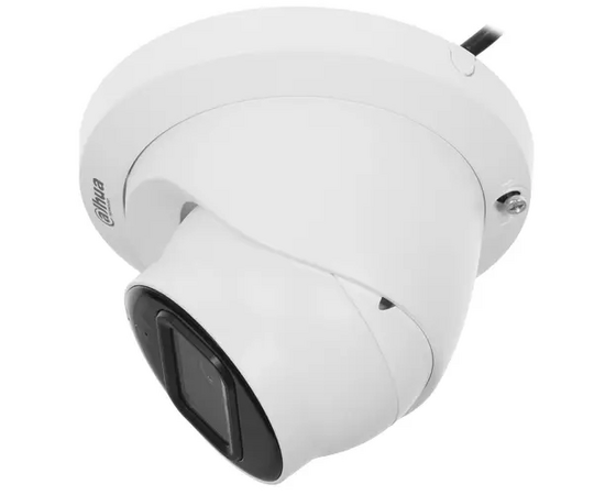  Камера видеонаблюдения аналоговая Dahua (DH-HAC-HDW1231TLMQP-A-0280B) 2.8-2.8мм HD-CVI HD-TVI цв. корп. белый 