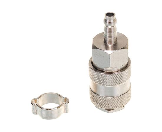  Переходник ELITECH (704,0182) рапид (муфта)-елочка 6мм + кольцо 6х11мм 