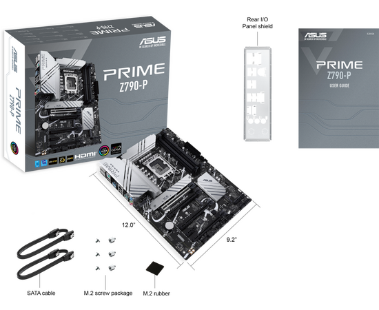  MB s1700 ASUS PRIME Z790-P ATX 4xDDR5 4xPCIEx16 PCIEx1 3xM.2 USB-C DP HDMI 2.5GLAN (90MB1CK0-M0EAY0) 