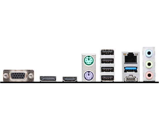  MB s1700 MSI Pro B760M-P DDR4, 4*DDR4, 1*PCIEx16, 2*PCIEx1, 2*M.2, 1*TypeC, , 3*USB3.2Gen1, 8*USB2.0, 4*SATA3.0, 1G, VGA, DP, HDMI, M-ATX, RTL 