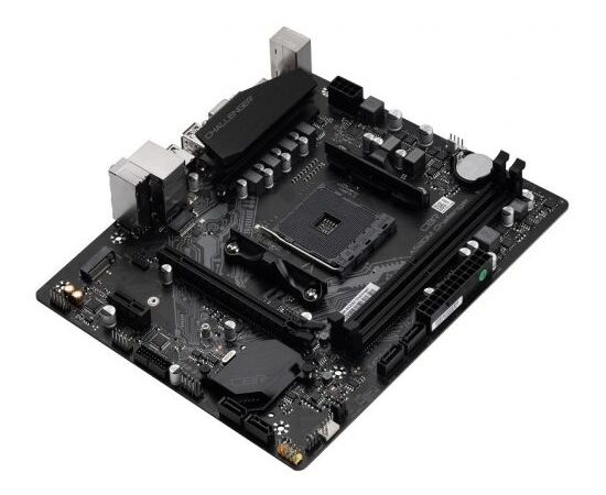  MB sAM4 CBR A520M Challenger (MB-MSA520M-65W-BLK), 2*DDR4, mATX, VGA+HDMI, 1*PCIEx16/1* PCIEx1/1*M.2(NVME & SATA), 4*SATA3, 4*USB2+2*USB3, Glan 