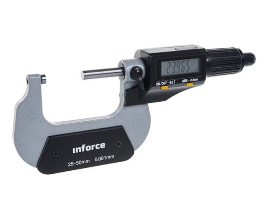 Микрометр цифровой Inforce 06-11-45 25-50мм/1-2"*0.001мм/0.00005" 