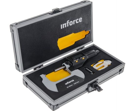  Микрометр цифровой Inforce 06-11-45 25-50мм/1-2"*0.001мм/0.00005" 