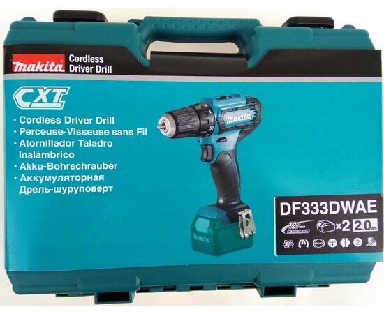  Дрель-шуруповерт Makita DF333DWAE кейс 