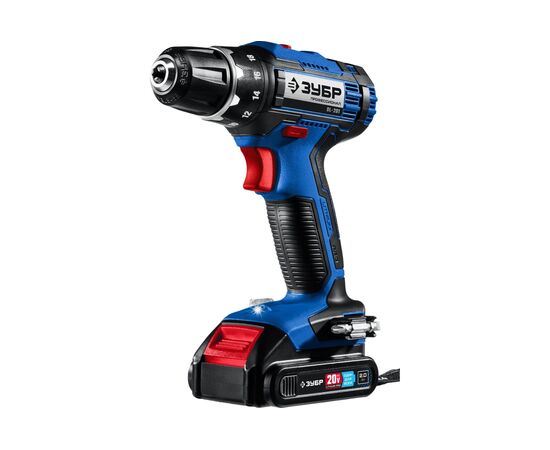  Дрель-шуруповерт ЗУБР DL-201-22 