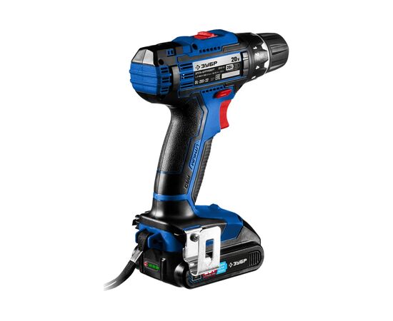  Дрель-шуруповерт ЗУБР DL-201-22 