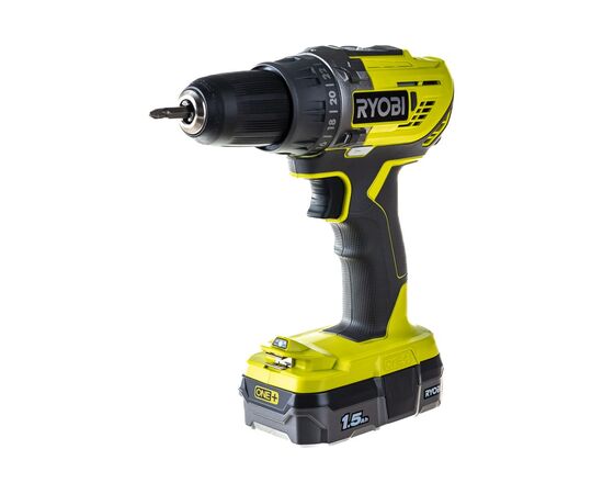  Lрель-шуруповерт Ryobi R18DD3-115S 18В Li-Ion компактн. (5133005301) 