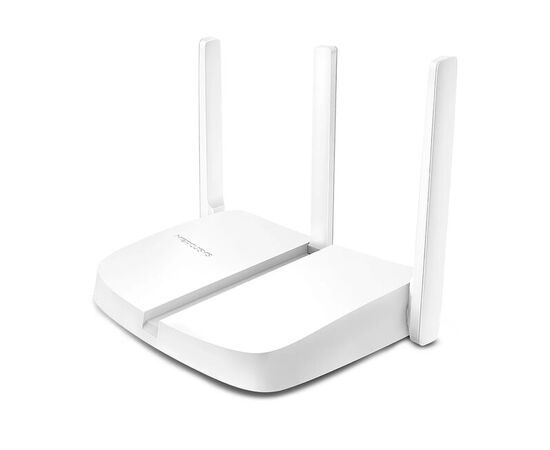  MERCUSYS MW305R, Wi-Fi Роутер, 300Mbps, Mediatek, 2.4GHz, 802.11b/g/n, 100Mbps 4--port Switch, 2 антенны несъёмные 5 дБи 