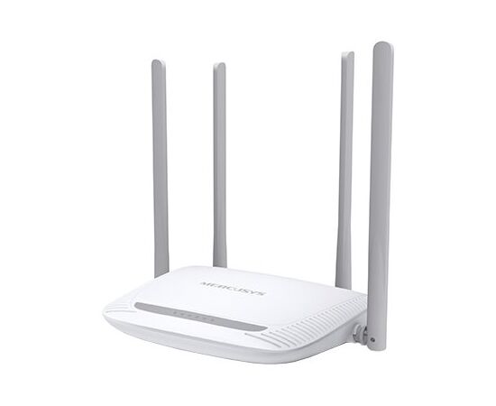  MERCUSYS MW325R, Wi-Fi Роутер, 300Mbps, Qualcomm, 2.4GHz, 802.11b/g/n, 100Mbps 4-port Switch, MIMO, 4 антенны 5 dBi для покрытия Wi-Fi до 500 м2 