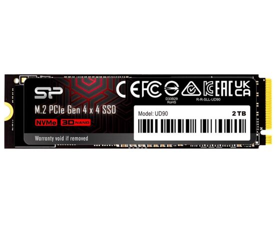  SSD Silicon Power UD90 SP02KGBP44UD9005 PCI-E 4.0 x4 2Tb M-Series M.2 2280 