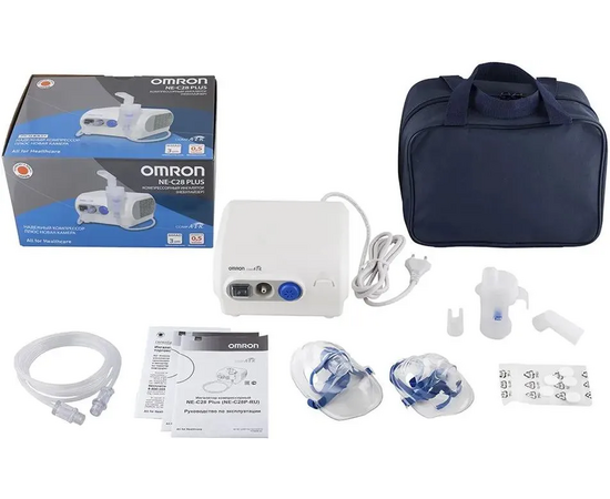  Ингалятор Omron NE-C28 Plus (NE-C28P-RU) компрессорный стационарный белый 
