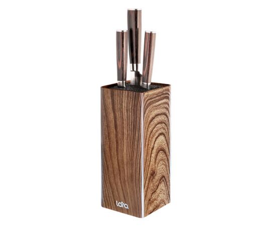  Подставка для ножей LARA LR05-102 Wood 