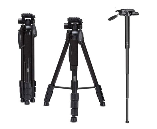  Штатив-трипод/монопод JMARY KP-2264, напольный, 54 - 176,5 см, черный 