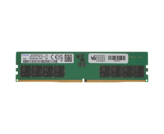  ОЗУ Samsung M323R4GA3BB0-CQK DDR5 32Gb 4800MHz RTL PC5-38400 CL40 DIMM 288-pin 1.1В dual rank Ret 