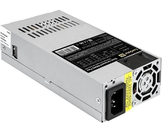  Блок питания Exegate F400AS EX292233RUS 400W (Flex ATX, for ITX case, APFC, КПД 80 (80 PLUS), 4cm fan, 24pin, 4pin, 3xSATA, 2xIDE) 