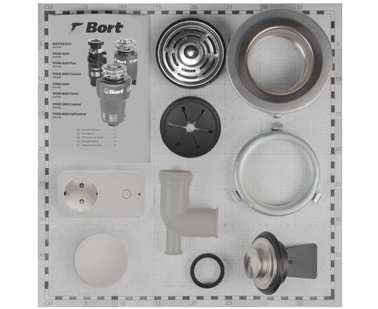  Измельчитель пищевых отходов BORT Titan 4000 Control 